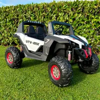 Mașină electrică Richi Tichi MX603B/3 7 km/h / 40 kg / 3+ / White photo 9