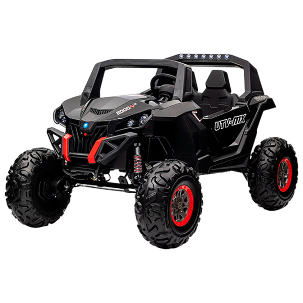Mașină electrică Richi Tichi MX603B/2 7 km/h / 40 kg / 3+ / Black photo 1