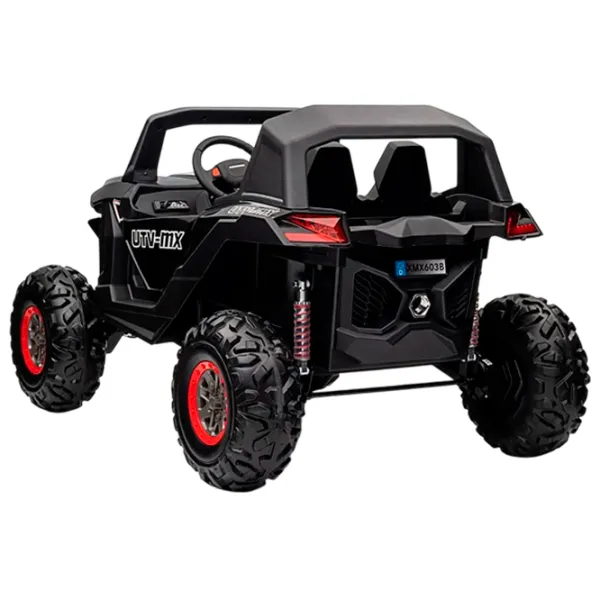 Mașină electrică Richi Tichi MX603B/2 7 km/h / 40 kg / 3+ / Black photo 2