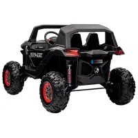 Mașină electrică Richi Tichi MX603B/2 7 km/h / 40 kg / 3+ / Black photo 2