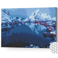 Мозайка Art Galery Premium Lacul in munți / photo 2