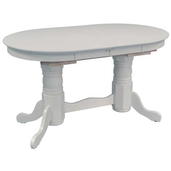 Set masă și scaune Evelin HV-31N Ovală / Lemn / White photo 2