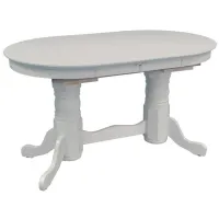 Set masă și scaune Evelin HV-31N Ovală / Lemn / White photo 2