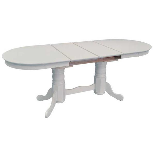 Set masă și scaune Evelin HV-31N Ovală / Lemn / White photo 4