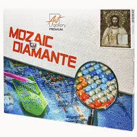 Mozaic Art Galery Premium Icoana Isus Pantocrator   / 