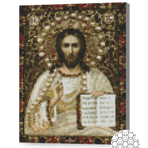 Мозайка Art Galery Premium Icoana Isus Pantocrator   /  photo 2 Мозайка Art Galery Premium Icoana Isus Pantocrator   /  photo 2