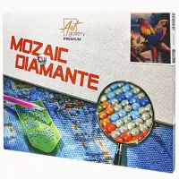 Mozaic Art Galery Premium Papagali aprinși  / 