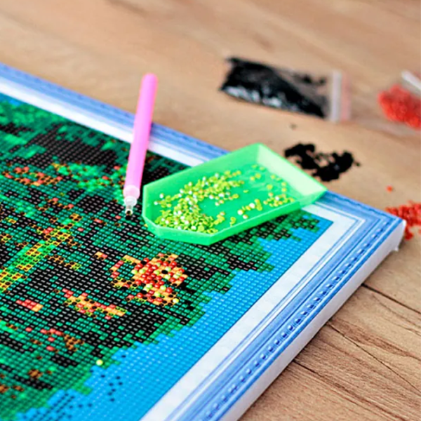 Мозайка Art Galery Premium Papagali aprinși  /  photo 4 Мозайка Art Galery Premium Papagali aprinși  /  photo 4