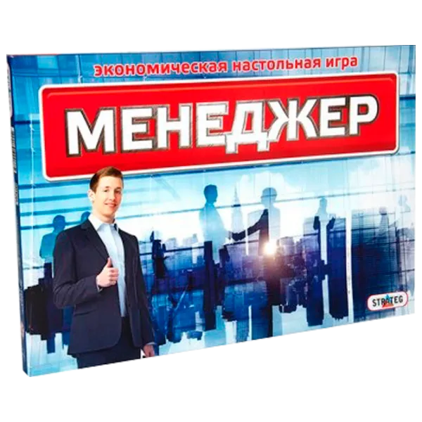 Настольная игра Strateg Менеджер 6+/ Развитие photo 1