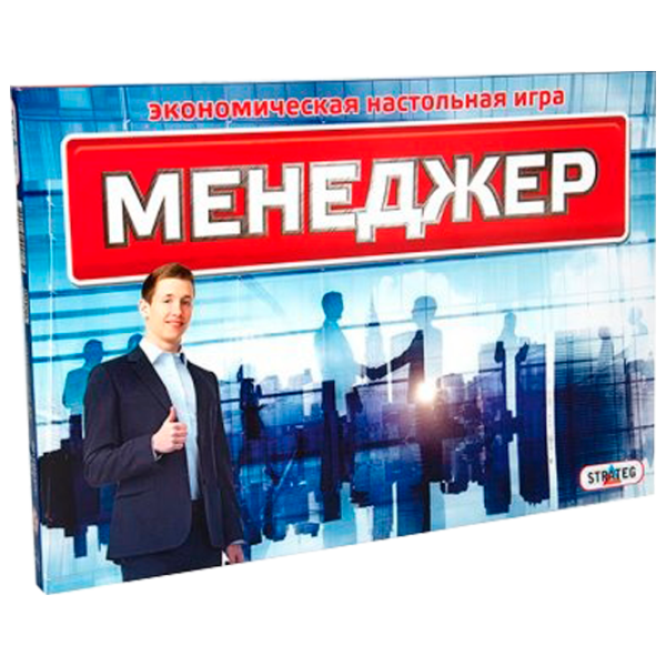 Настольная игра Strateg Менеджер 6+/ Развитие photo 1