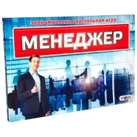 Настольная игра Strateg Менеджер 6+/ Развитие
