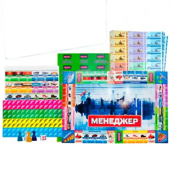 Настольная игра Strateg Менеджер 6+/ Развитие photo 2