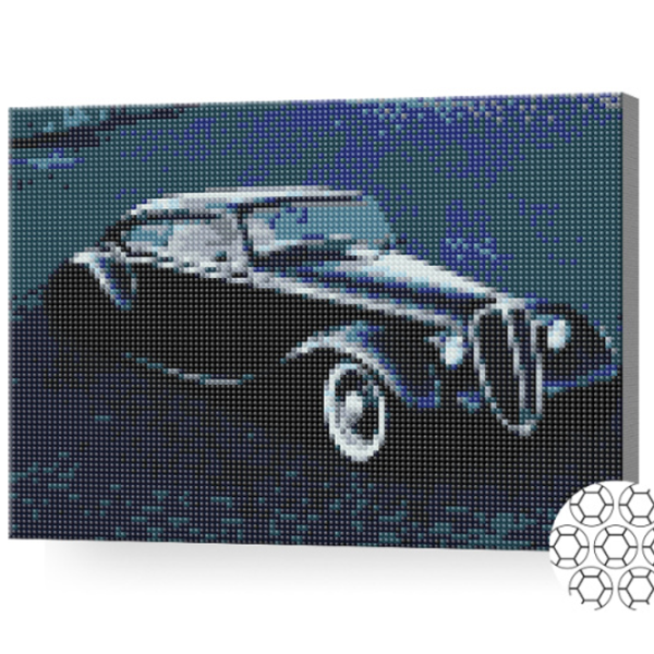 Mozaic Art Galery Premium Automobil retro elegant   /  photo 2 Mozaic Art Galery Premium Automobil retro elegant   /  photo 2