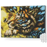 Мозайка Art Galery Premium Tigru fantastic si fluture / photo 2