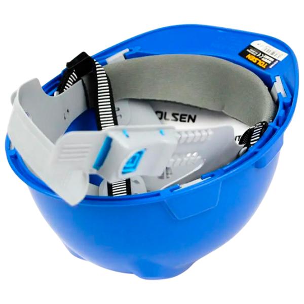 Cască de construcție Tolsen 45189 Blue / Plastic photo 2