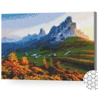 Mozaic Art Galery Premium Serpentina langă munți / photo 2
