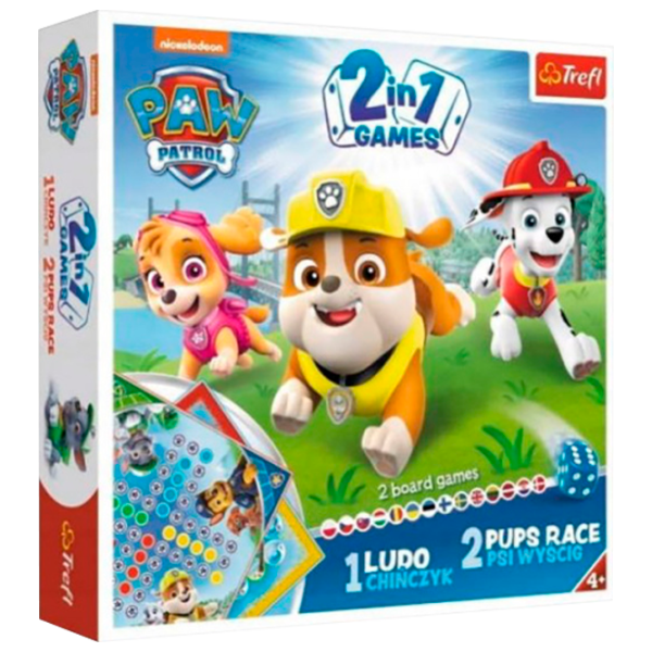 Joc de masă Trefl Ludo Pups race Paw Patrol 4+/ Dezvoltare photo 1