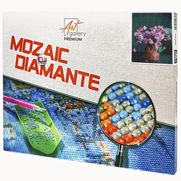 Mozaic Art Galery Premium Flori violete   /  photo 1 Mozaic Art Galery Premium Flori violete   /  photo 1