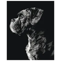 Pictură pe numere BrushMe Paznicul nopții BS53935FC 50 x 40 cm / Verticală