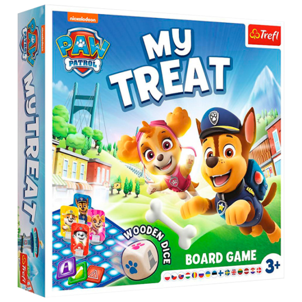 Joc de masă Trefl My treat Paw Patrol 3+/ Dezvoltare photo 1 Joc de masă Trefl My treat Paw Patrol 3+/ Dezvoltare photo 1
