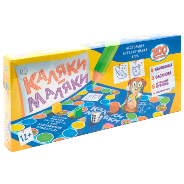 Настольная игра New World Kalyaki-Malyaki 12+/ Развитие photo 1 Настольная игра New World Kalyaki-Malyaki 12+/ Развитие photo 1