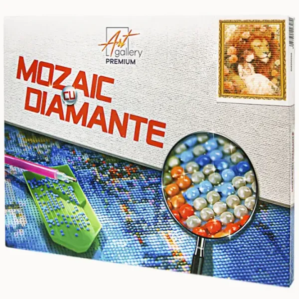 Mozaic New World Fată și leul  /  photo 1 Mozaic New World Fată și leul  /  photo 1