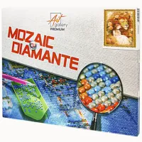 Mozaic New World Fată și leul  / 