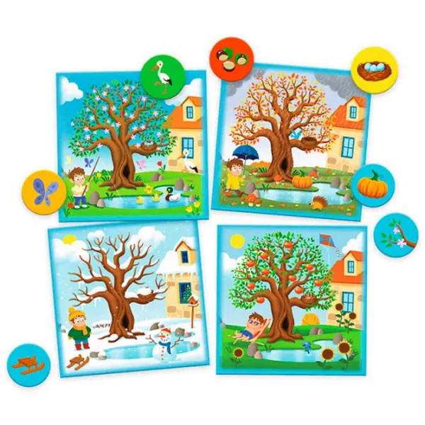 Joc de masă Trefl Seasons 5+/ Dezvoltare photo 2