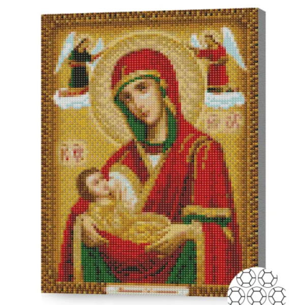 Mozaic Art Galery Premium Icoana Maicii Domnului Alăptătoare   /  photo 2 Mozaic Art Galery Premium Icoana Maicii Domnului Alăptătoare   /  photo 2