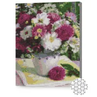 Mozaic New World Buchet de bujori albi și roz / photo 2