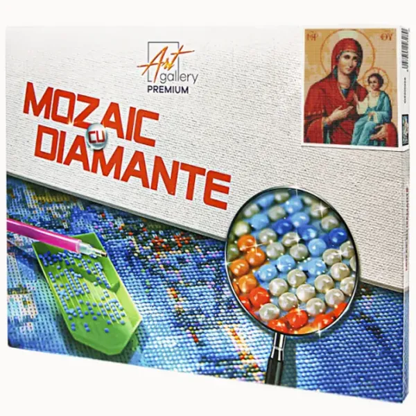 Mozaic Art Galery Premium Icoana Maicii Domnului Portarița din Iviron  /  photo 1 Mozaic Art Galery Premium Icoana Maicii Domnului Portarița din Iviron  /  photo 1