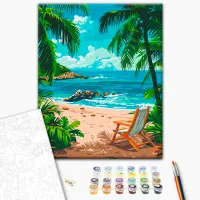 Картина по номерам BrushMe Летняя идиллия BS54091FC 50 x 40 см / Вертикальная photo 2