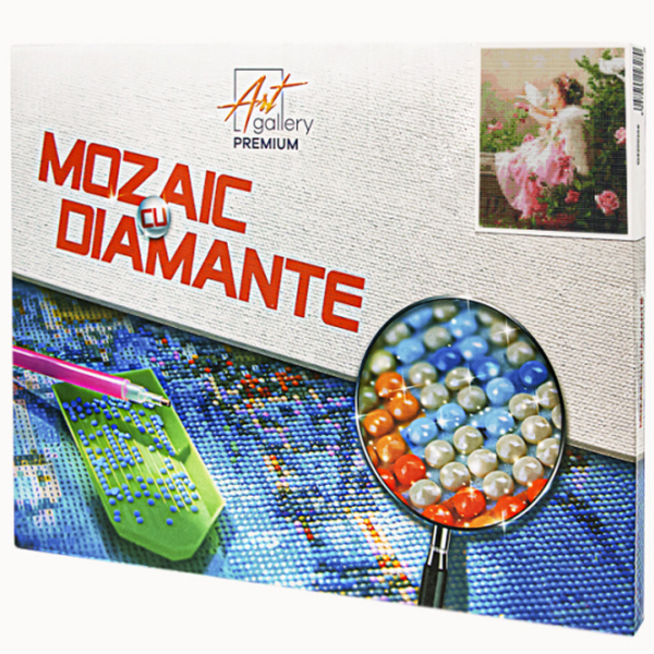 Mozaic Art Galery Premium Ingeraș cu porumbei  /  photo 1 Mozaic Art Galery Premium Ingeraș cu porumbei  /  photo 1