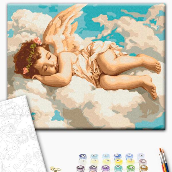 Картина по номерам BrushMe Небесный сон BS54022FC 50 x 40 см / Горизонтальная photo 3 Картина по номерам BrushMe Небесный сон BS54022FC 50 x 40 см / Горизонтальная photo 3