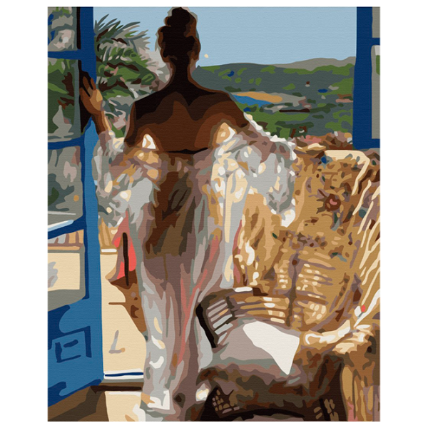 Pictură pe numere BrushMe Respirația dimineții BS7964FC 50 x 40 cm / Verticală photo 1