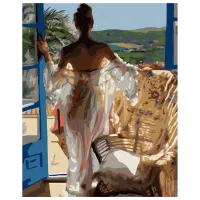 Pictură pe numere BrushMe Respirația dimineții BS7964FC 50 x 40 cm / Verticală