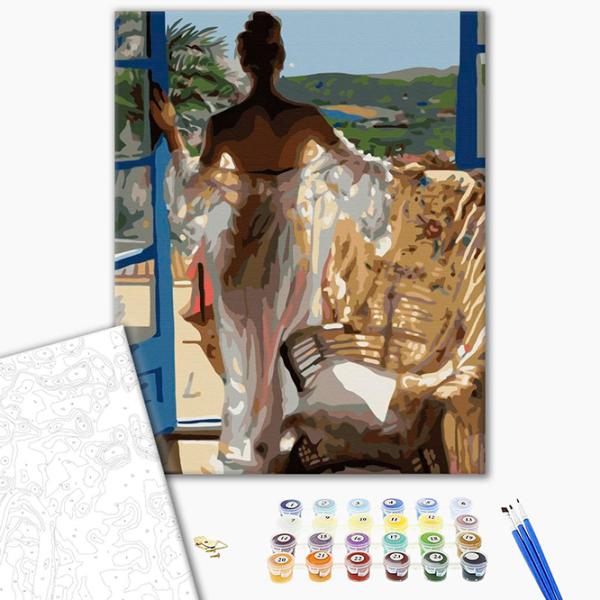 Pictură pe numere BrushMe Respirația dimineții BS7964FC 50 x 40 cm / Verticală photo 2