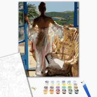Картина по номерам BrushMe Утреннее дыхание BS7964FC 50 x 40 см / Вертикальная photo 2