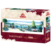 Puzzle Art Puzzle Garden Terrace 15+/ Numărul de piese: 1000