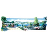 Puzzle Art Puzzle Garden Terrace 15+/ Numărul de piese: 1000 photo 2