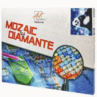 Мозайка Art Galery Premium Panda si fluture   / 