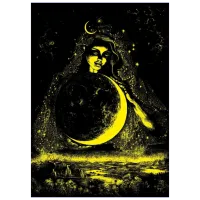Puzzle Art Puzzle Moon Goddess 15+/ Numărul de piese: 1000 photo 3