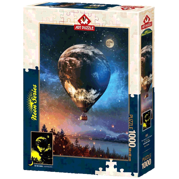 Puzzle Art Puzzle Journey to the Moon 15+/ Количество деталей: 1000 photo 1