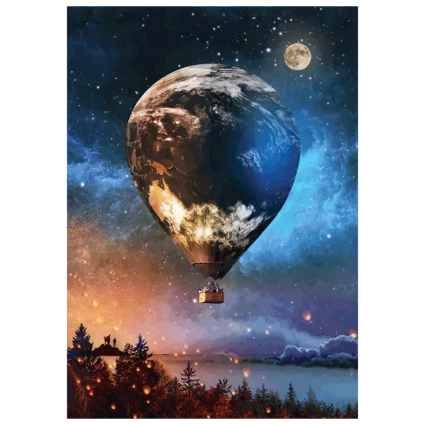 Puzzle Art Puzzle Journey to the Moon 15+/ Количество деталей: 1000 photo 2