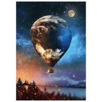 Puzzle Art Puzzle Journey to the Moon 15+/ Количество деталей: 1000 photo 2