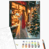 Картина по номерам BrushMe Время новогодних чудес BS54192FC 50 x 40 см / Вертикальная photo 2