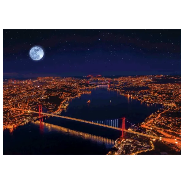 Puzzle Art Puzzle Three Bridges, Bosphorus 15+/ Количество деталей: 1000 photo 2