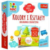 Joc de masă Trefl Colours and shapes 3+/ Dezvoltare