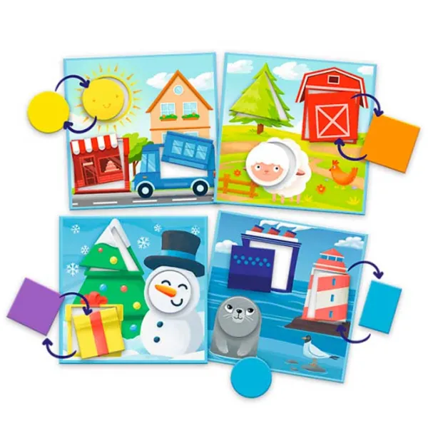 Joc de masă Trefl Colours and shapes 3+/ Dezvoltare photo 2