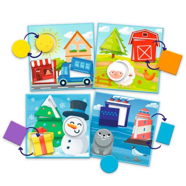 Joc de masă Trefl Colours and shapes 3+/ Dezvoltare photo 2